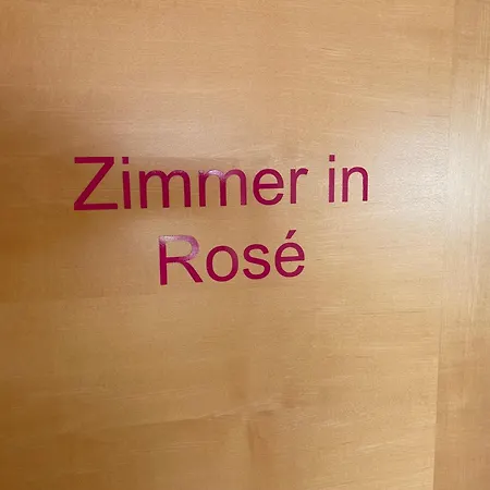 Ferienzimmer Oelhaf In Rose Self Check-in Mit Key-tresore Lejlighed
