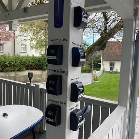 Ferienzimmer Oelhaf In Rose Self Check-in Mit Key-tresore 아파트 *